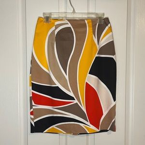 WORTHINGTON: Multi- Color Pencil Skirt